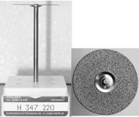Horico Diaflex Diamond Disc, Single Sided, Flexible, Outside Coated, HP, 347/220, 2.2 mm, Each