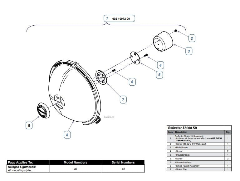 Midmark Reflector Shield Assembly Kit, 01KEZKNP6AY9CM4JAH6549SF8F