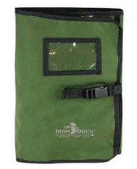 IDX Intubation Module, 13x8x2.5" Green Quick Release Buckle, No Handle
