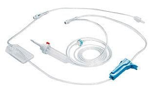ICU Medical Single IV Administration Set, Non-Vented, 60" Tubing, Standard Bore, Filter, 25/Case