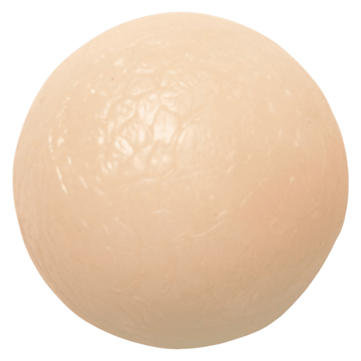 CanDo Gel Hand Exercise Ball, Small, 2X-Light Resistance, Tan