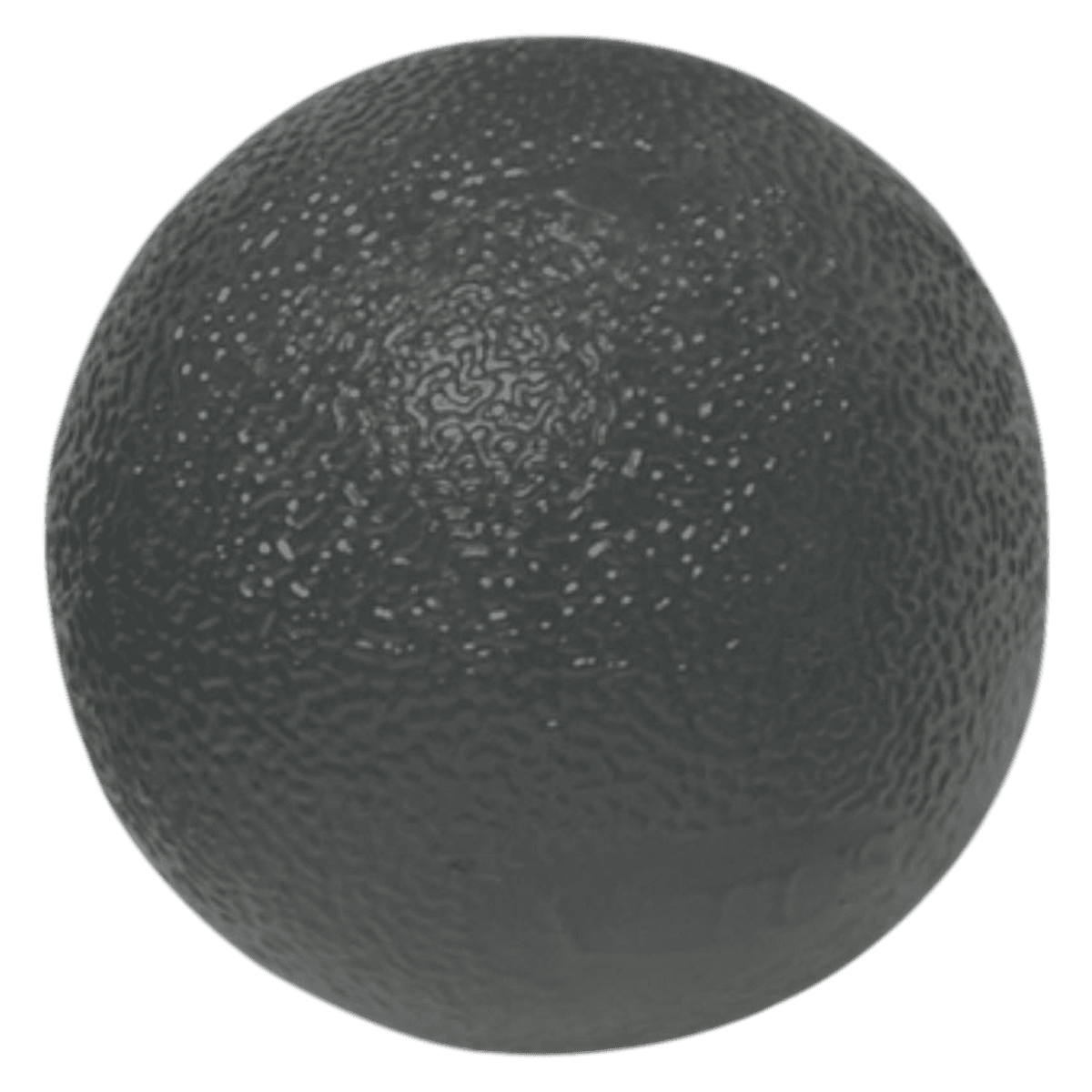 CanDo Gel Hand Exercise Ball, Small, Black, X-Heavy Resistance