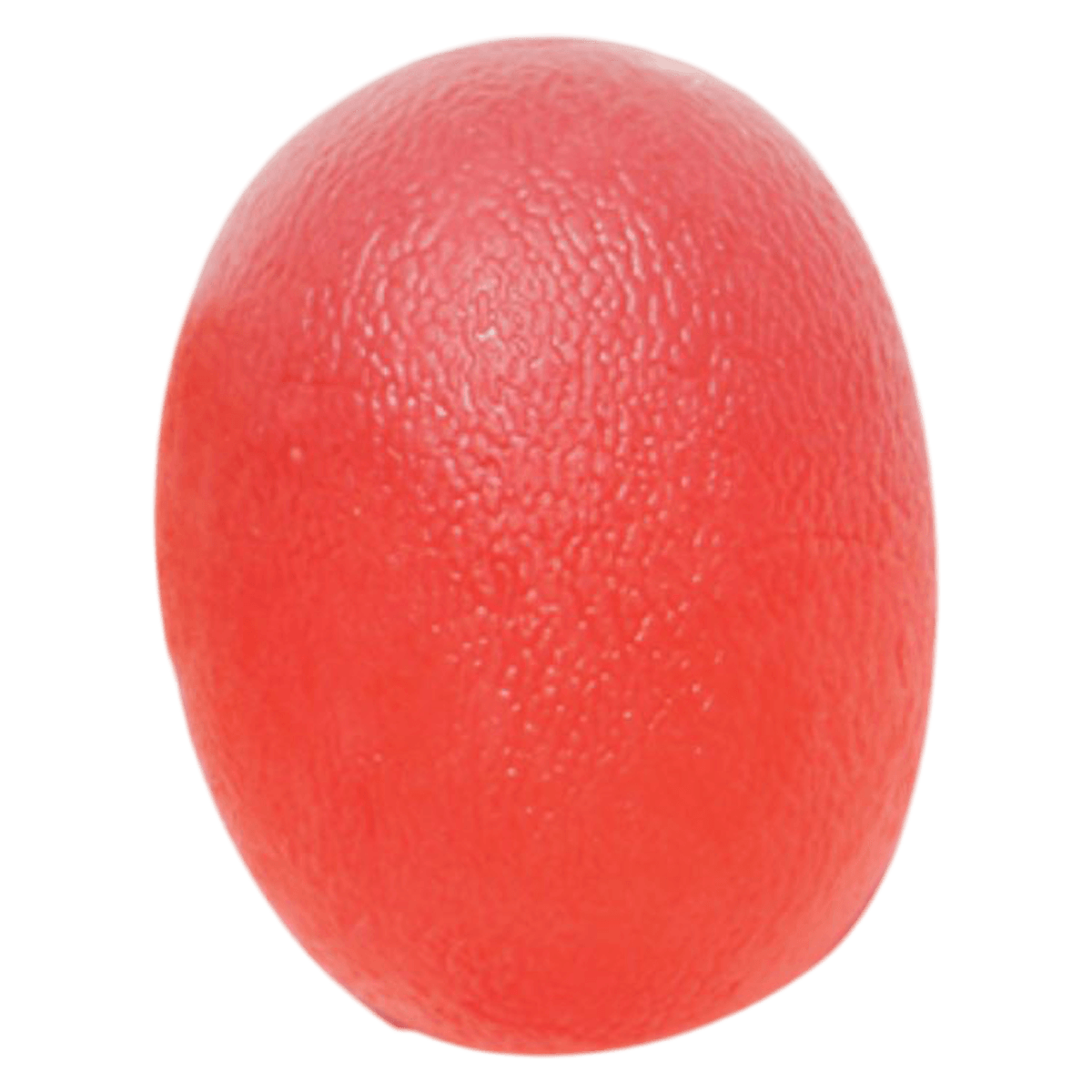 CanDo Gel Hand Exercise Ball, Large, Red (Light Resistance)