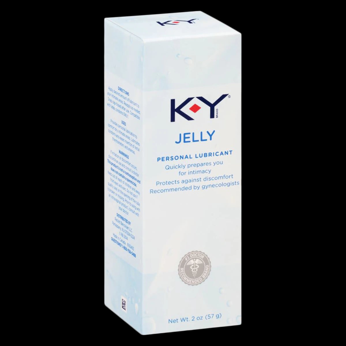 K-Y Personal Lubricant Jelly, Flip Top Cap, 2 oz Tube