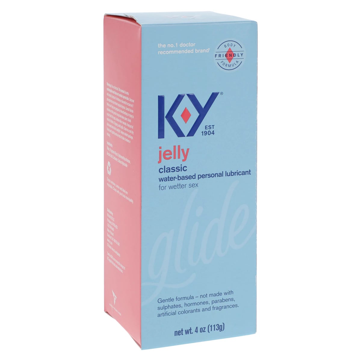 K-Y Personal Lubricant Jelly, Flip Top Tube, 4 oz
