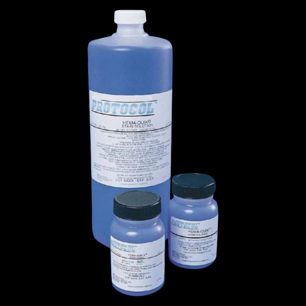 Protocol Hema-Quick II Stat Pack Dark Blue 90mL, 1/Box