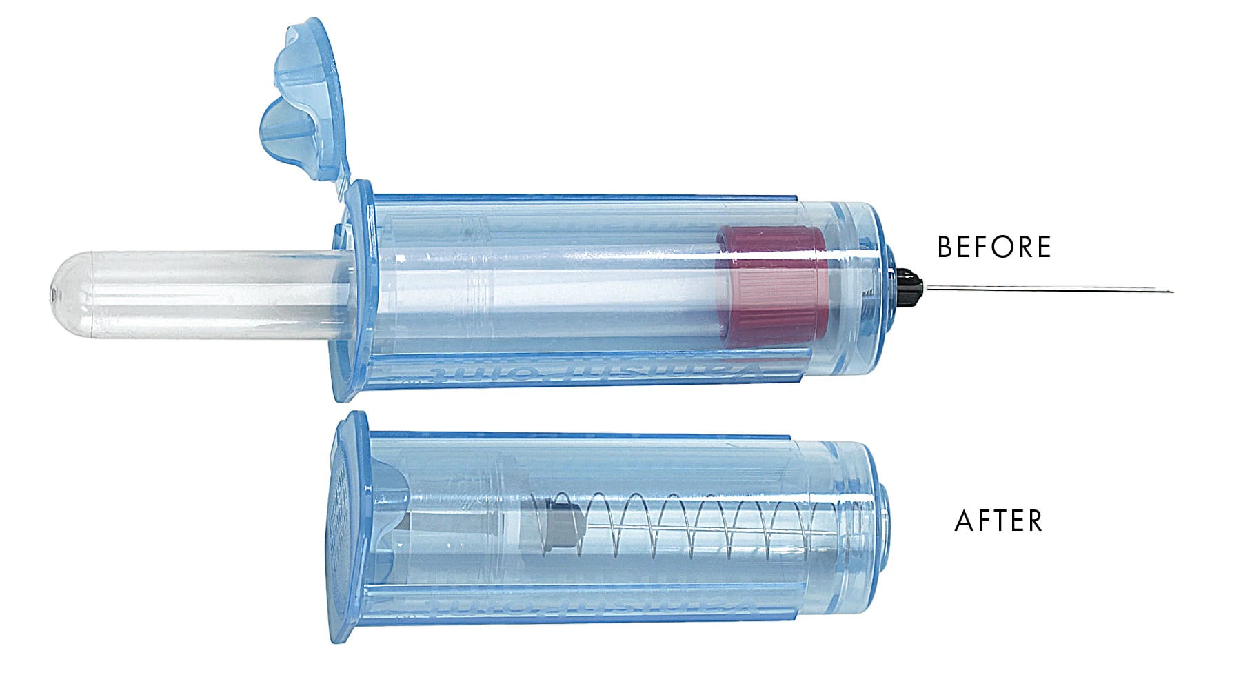 VanishPoint Tube Holder for Blood Collection, Disposable, 250/Case