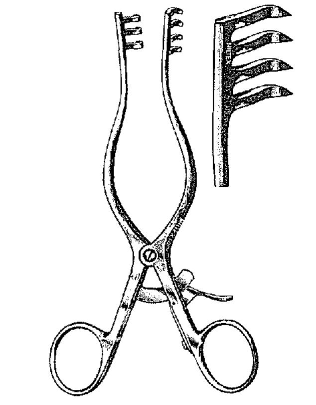 Weitlaner Retractor 8"