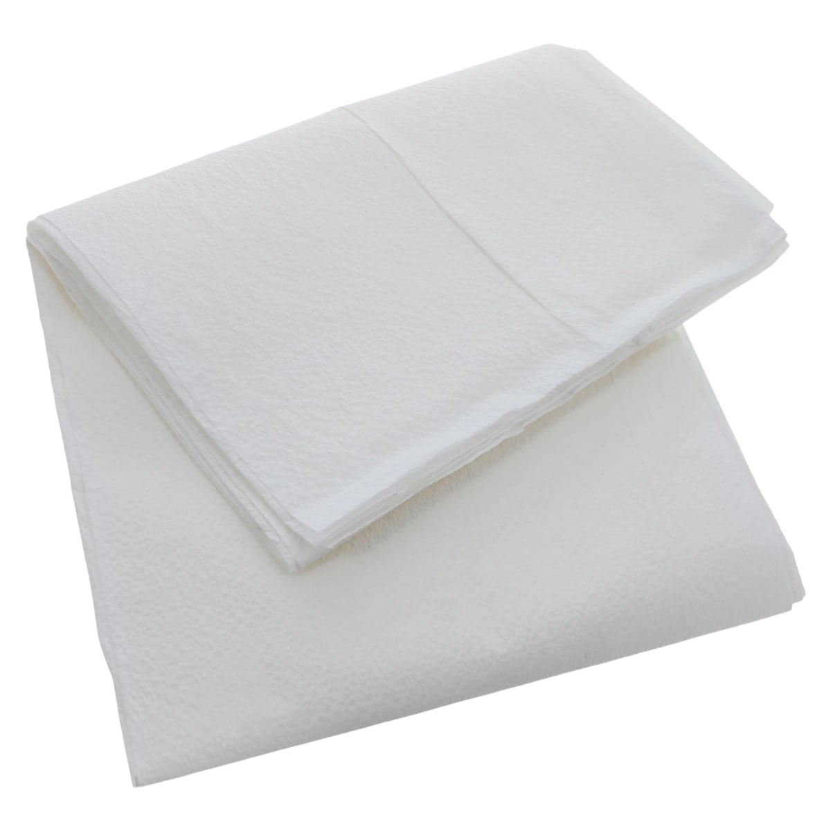 Graham Medical Stretcher Sheet, 3-Ply Tissue, Non-Sterile, White, 40 in x 72 in, 50/Case