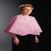 Graham Medical Disposable Exam Poncho, Mauve, 48 in x 23 in, 25/Case