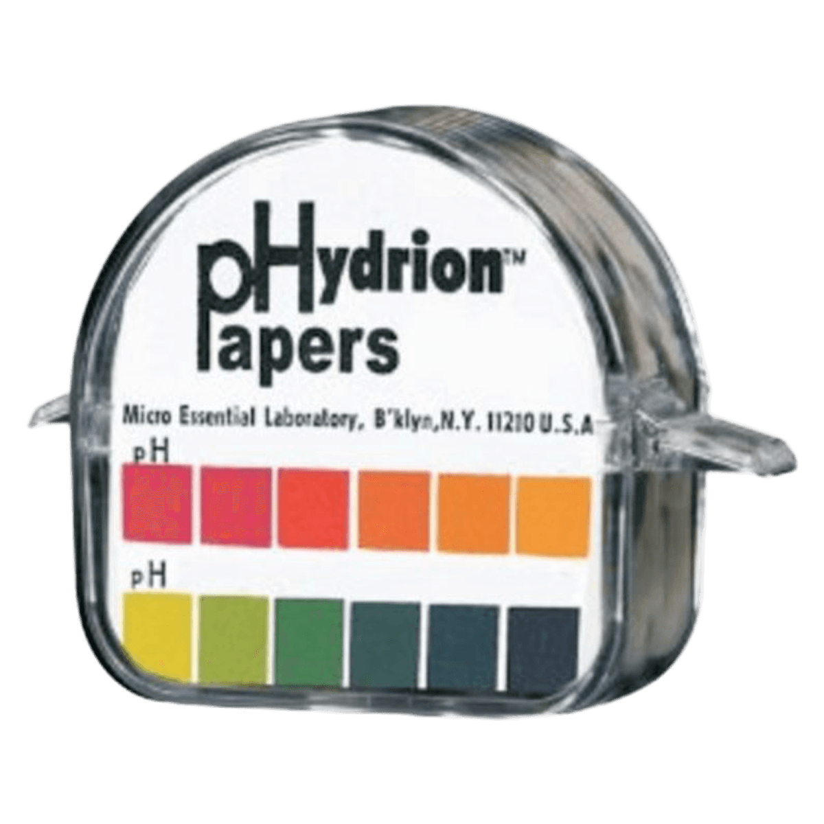 Hydrion pH Test Strips, 6.0-9.5 Range, with Dispenser and Color Chart