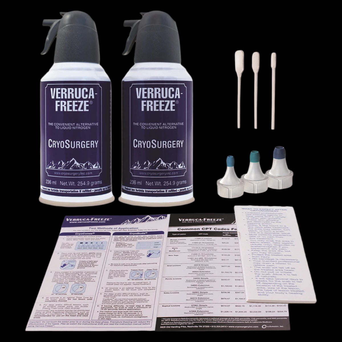 Verruca Freeze 200 Replacement Canister (2/Package)