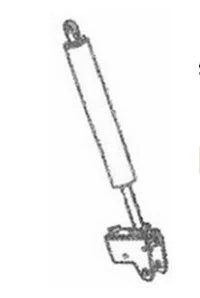Graham-Field Gas Spring 1000N for 577 Recliner, Each