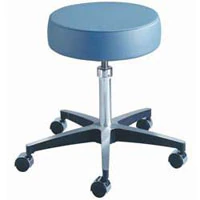 Brewer Century Series Pneumatic Exam Stool, Sand, 250 lb Capacity