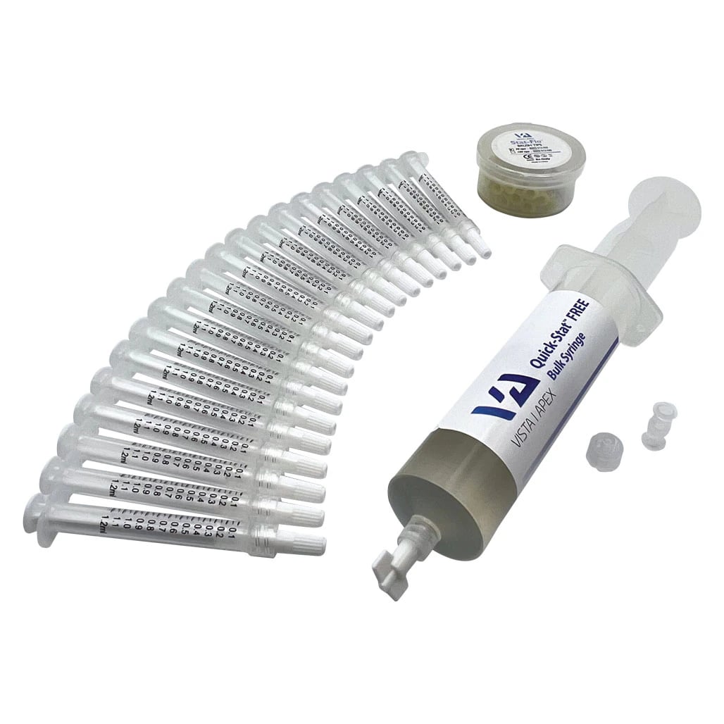 Quick-Stat FREE Clear Hemostatic Gel, 25% Aluminum Chloride, Bulk Syringe Kit, 30 mL, 504650