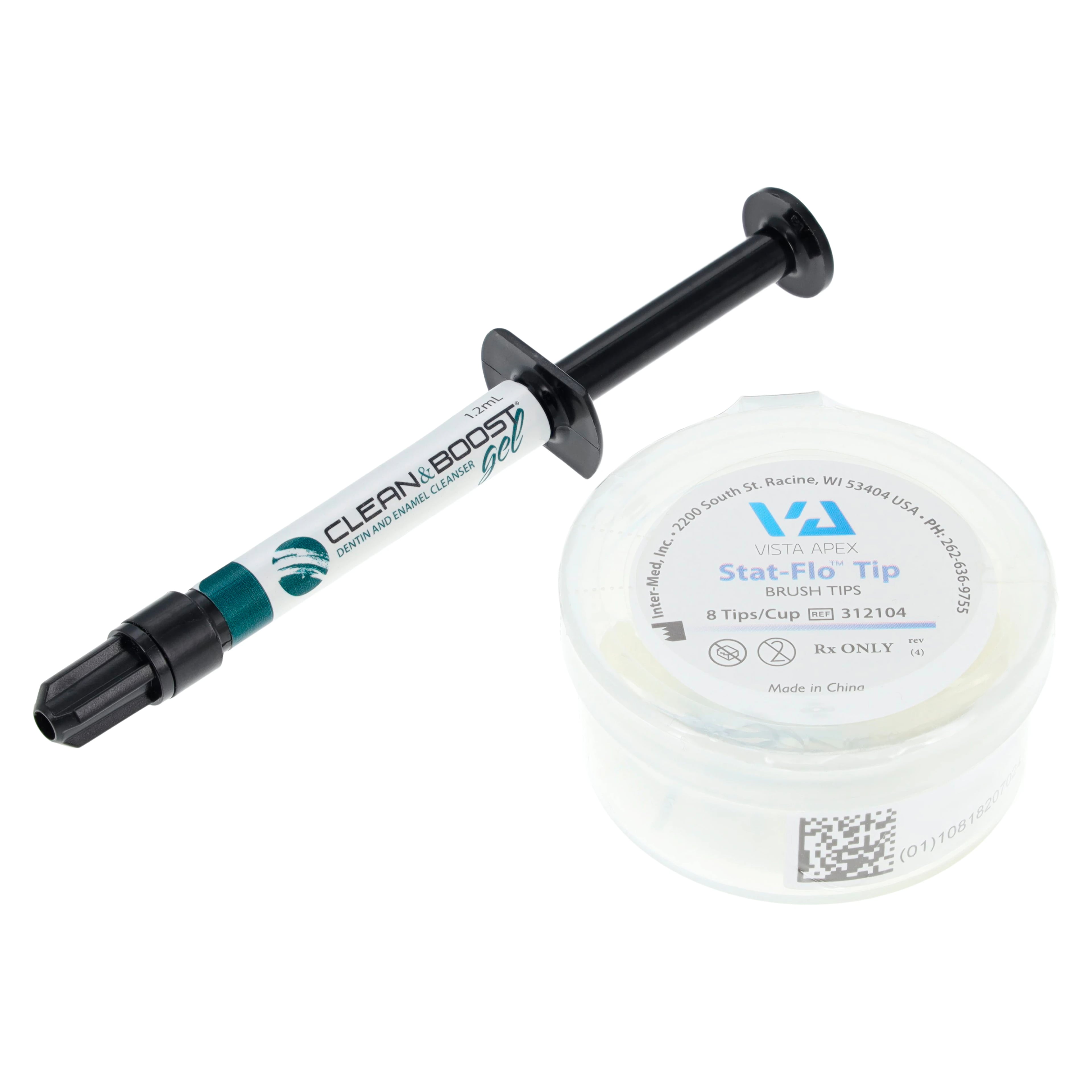 Clean & Boost Dentin and Enamel Cleanser Gel, Syringe, 1.2 mL, 1/Pk, 90058