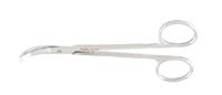 Miltex Fomon Dissecting Scissors, Full Curve, 5" Stainless Steel, Each