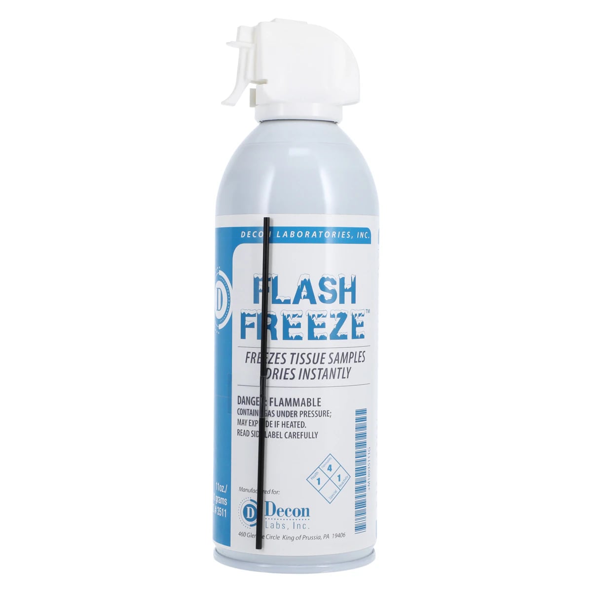 Decon Flash Freeze Spray, Rapid Freezing Spray, 11 oz Aerosol Can