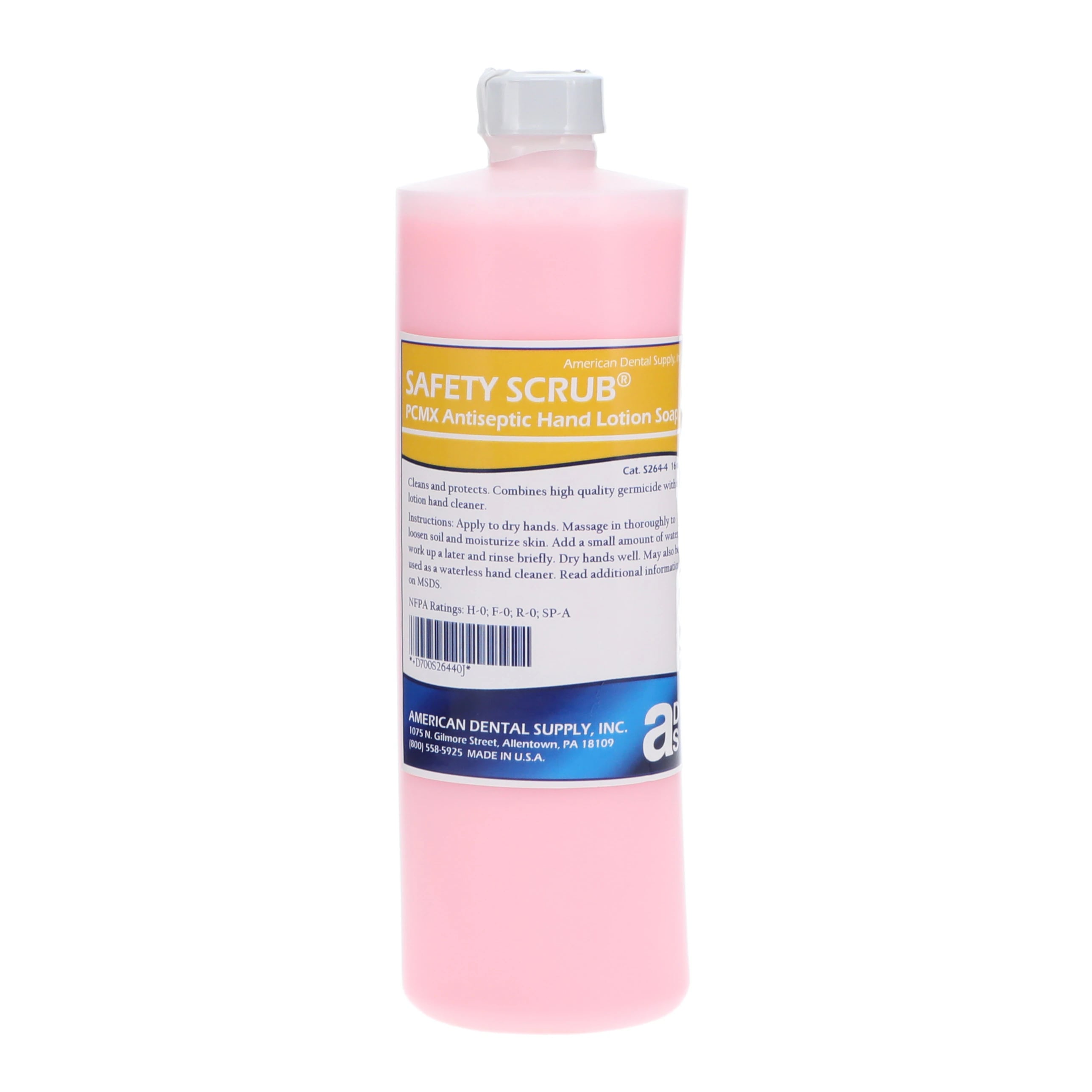 Safety Scrub PCMX Antiseptic Hand Lotion Soap, Floral Scent, 16 oz Pump Bottle, 01KEZKNN1KR8SRDFQ5NZ57HFTV