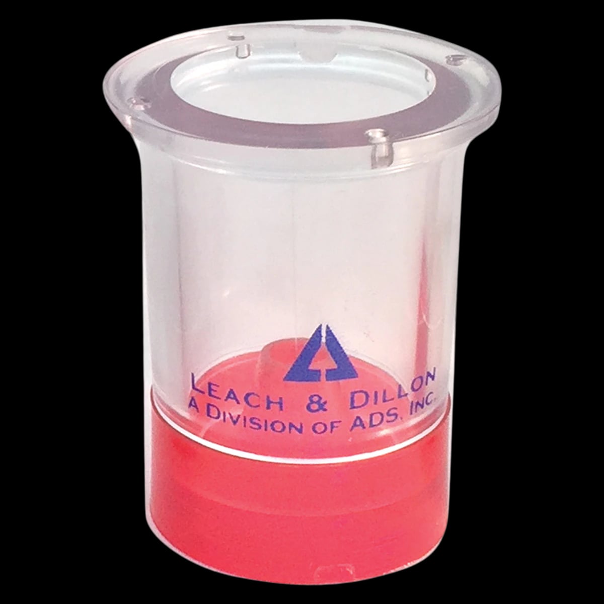 Creare Ring and Base Red 1.5", Clear Ring with Red Base, 90g Set