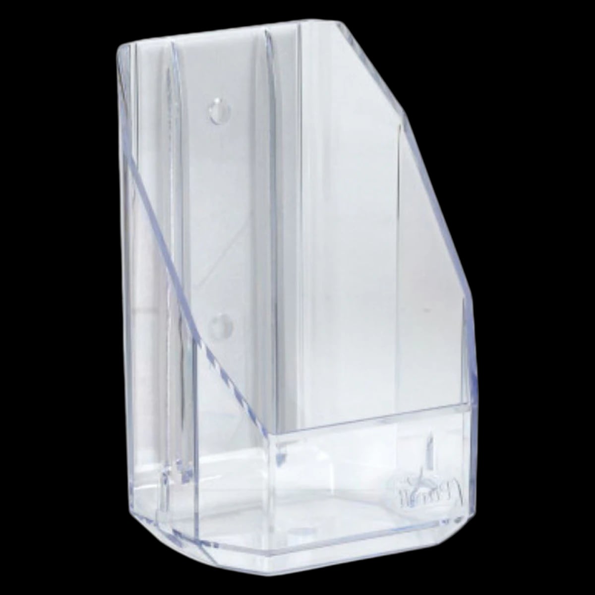 Purell Places Holder, Pump Bottle Bracket, Clear Plastic, For 12 oz Pump Bottle, 12/Case