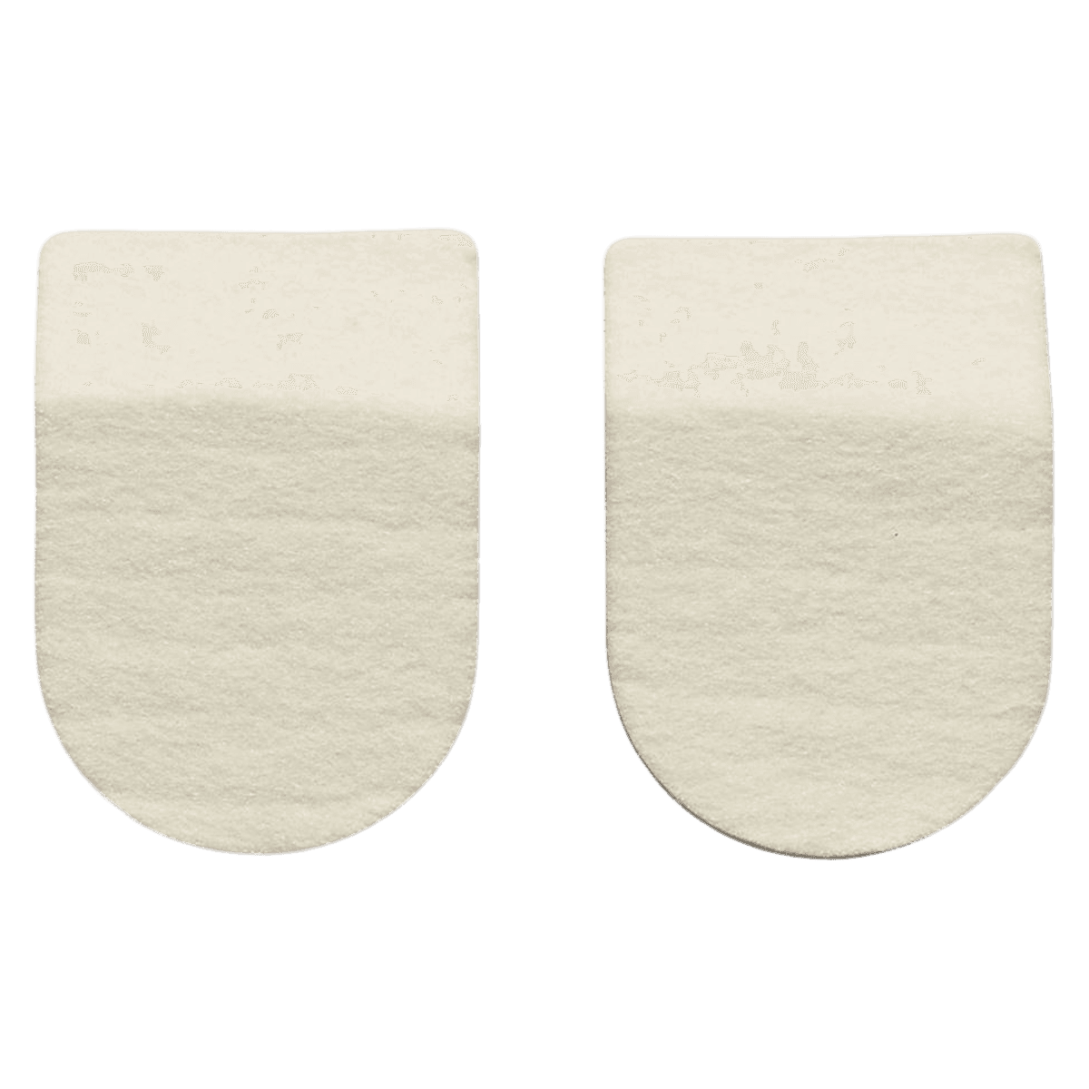 Hapad Heel Pads, 3" x 5/16" (Pack of 2), Orthopedic Felt Heel Cushions