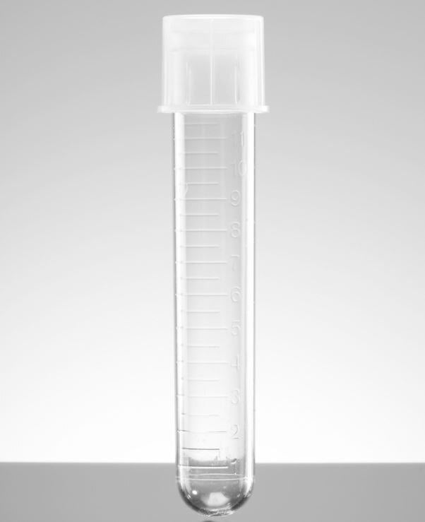 Falcon 5mL Polystyrene Test Tube, 12x75mm, Snap Cap, Round Bottom, Sterile, 500/Case