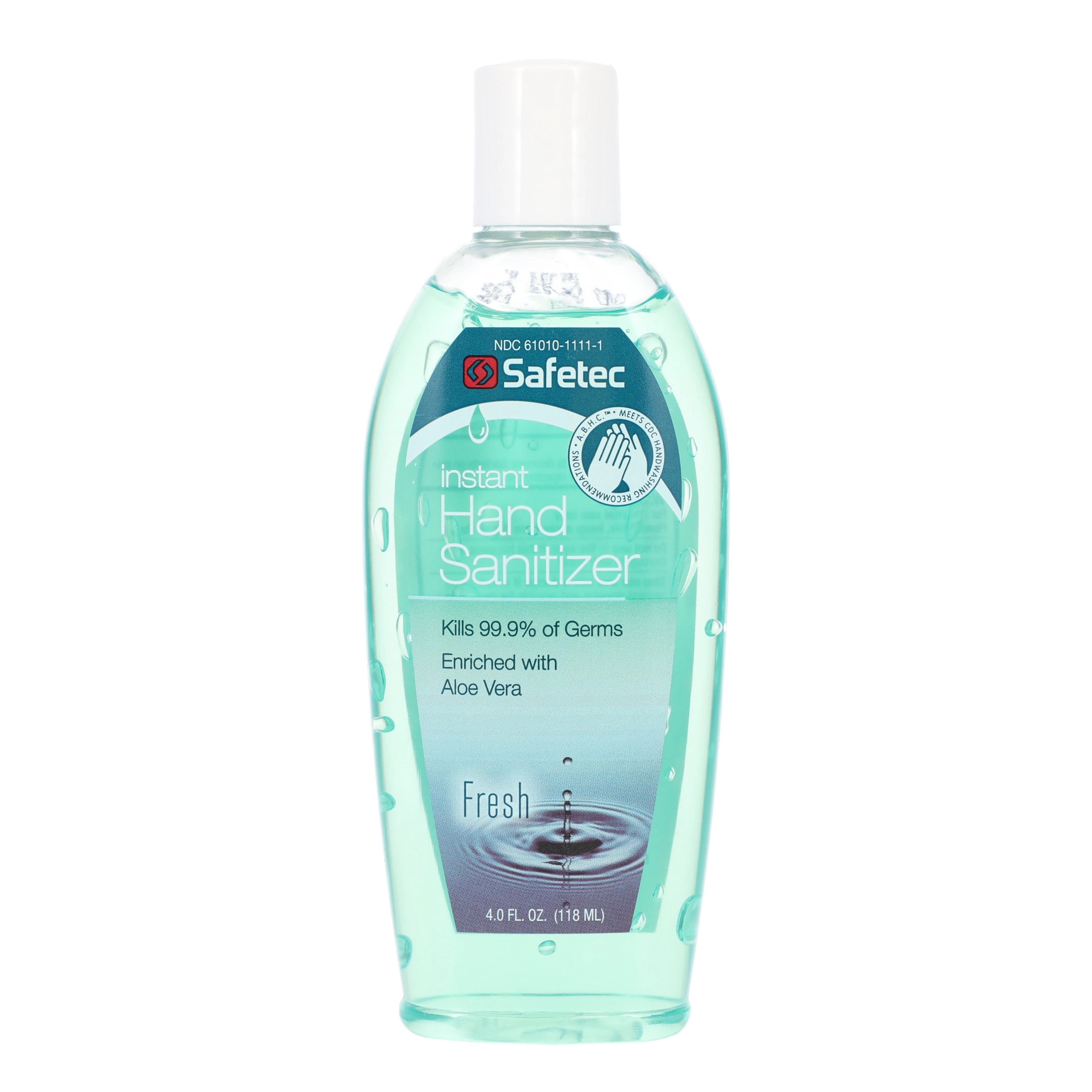 Safetec ABHC Biohand Sanitizer, 4 oz, 66.5% Ethyl Alcohol, Fresh Scent, Each