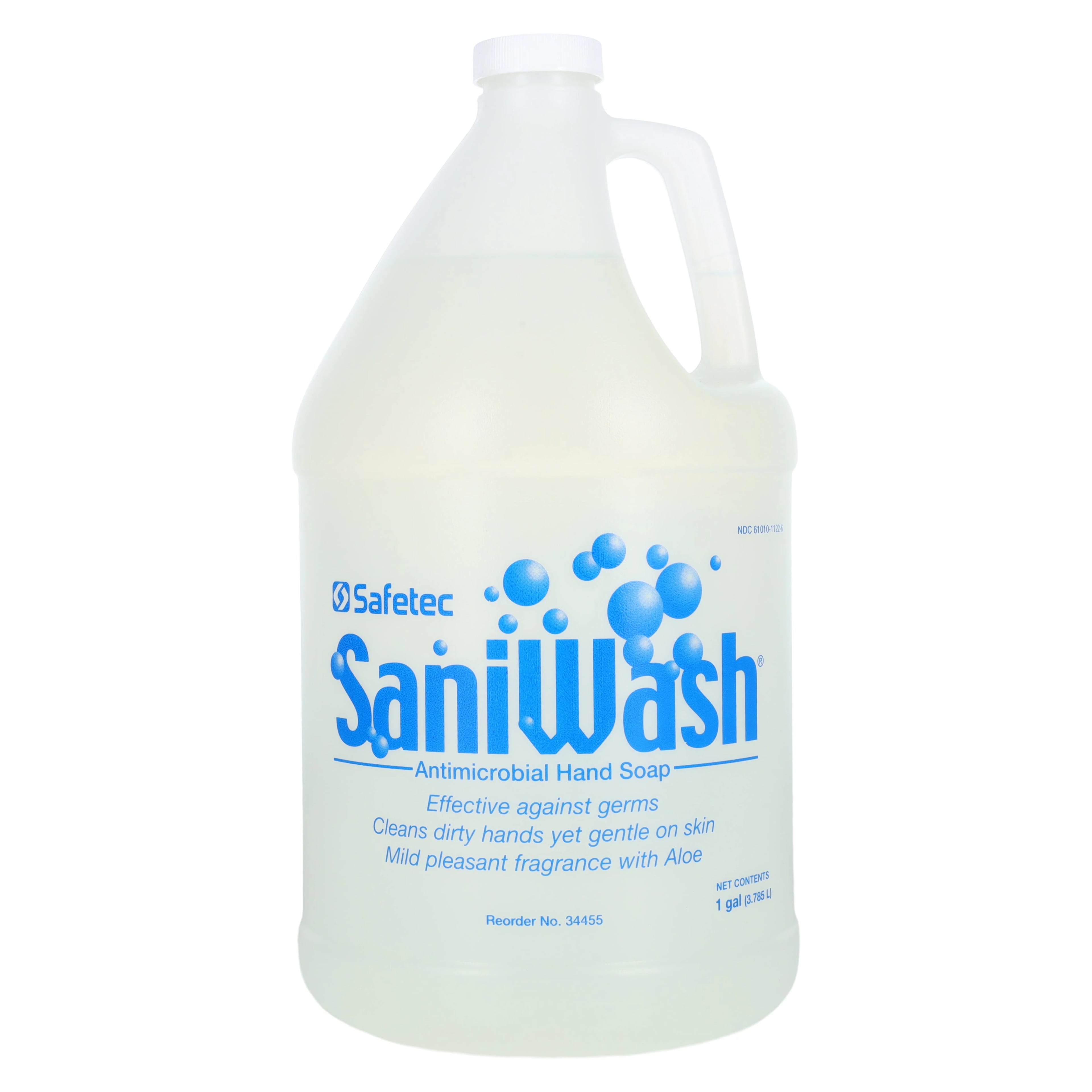 Saniwash Antimicrobial Soap, 1 Gallon, 0.6% PCMX, Fresh Scent