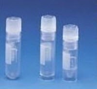 Nalgene Cryotube Vial with Cap, Self-Standing, Polypropylene, 1 mL, 4/Case