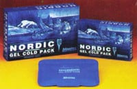 Mastex Industries Nordic Gel Cold Pack, Quarter Size, 5" x 7"