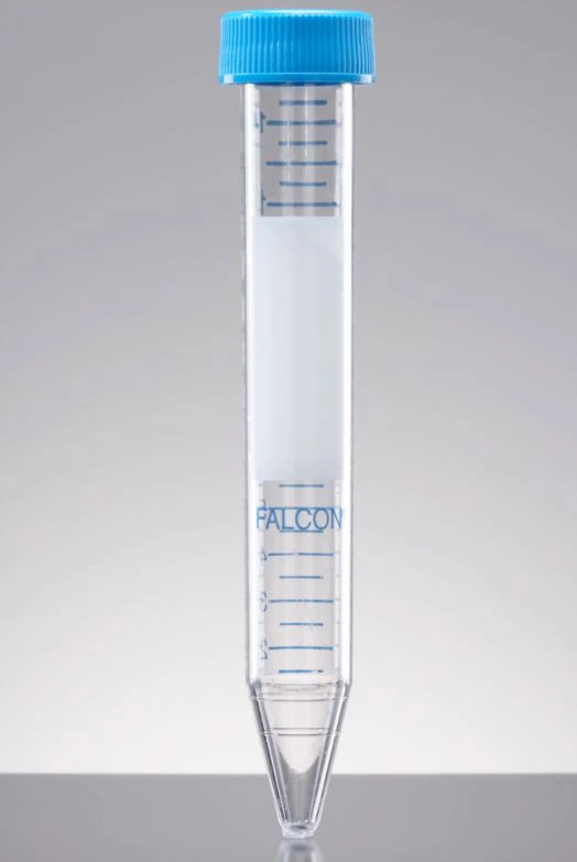 Falcon 15mL Polystyrene Centrifuge Tube, Conical Bottom, Screw Cap, Sterile, 500/Case