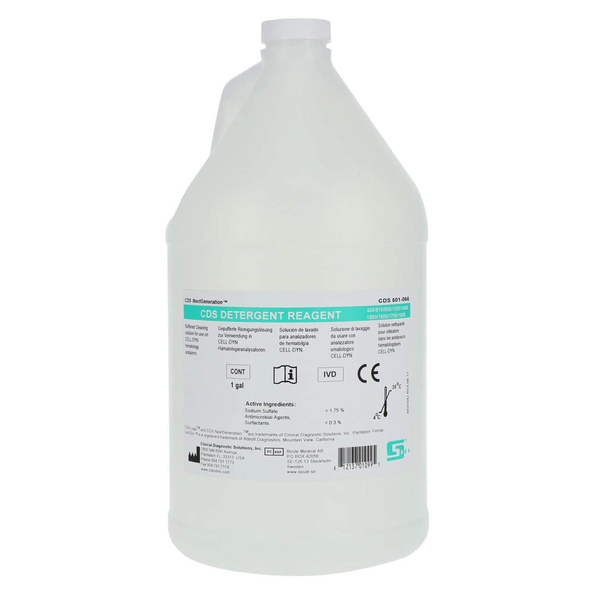 Cell-Dyn Detergent Consumable for Cell-Dyn 1400/1600/1700/1800 Hematology Analyzers