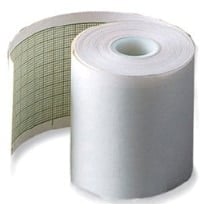 Nihon Kohden ECG/EKG Recording Paper, 100 Sheets/Case, FQW50-3-100