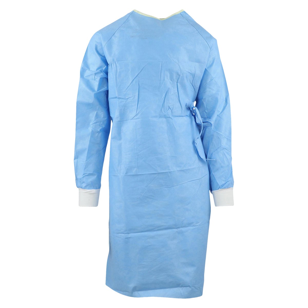 Halyard Ultra Surgical Gown, AAMI Level 3, Non-Reinforced, Latex-Free, Large, Blue/Yellow, With Towel, 32/Case, 95111