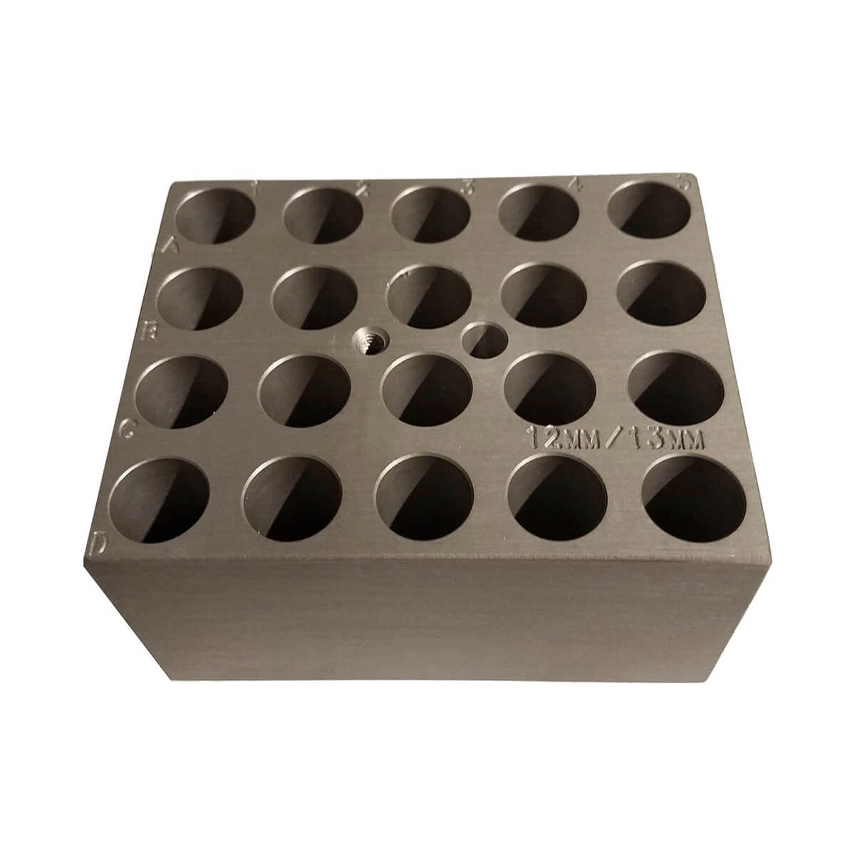 Azer Scientific Dry Bath Block, 20x13mm Square Wells, Reusable for Digital Dry Baths ES3363/ES3364/ES3365