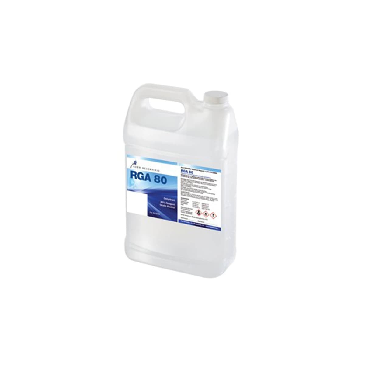 Azer Scientific Reagent Grade Alcohol 80%, 1 Gallon (4/Case)