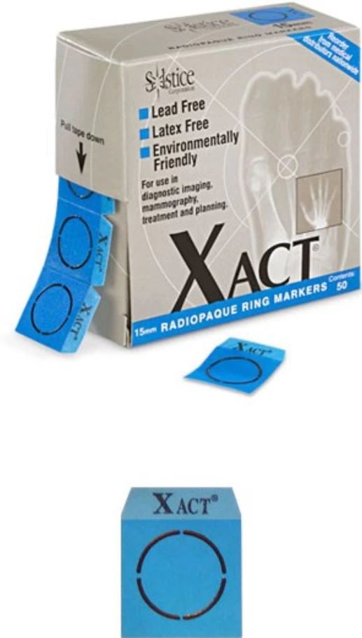 XACT Radiopaque Ringmaker Extremity Marker for X-Ray, 60/Box