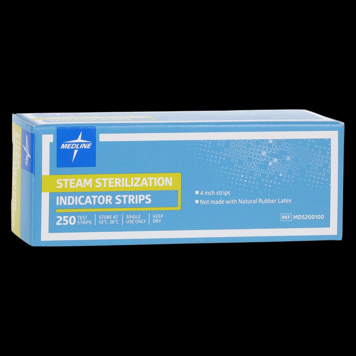 Medline Steam Chemical Indicator, 250/Box