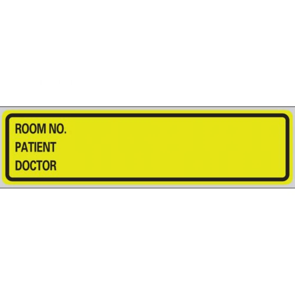 Precision Dynamics Label Chart, Chartreuse, 200/Roll