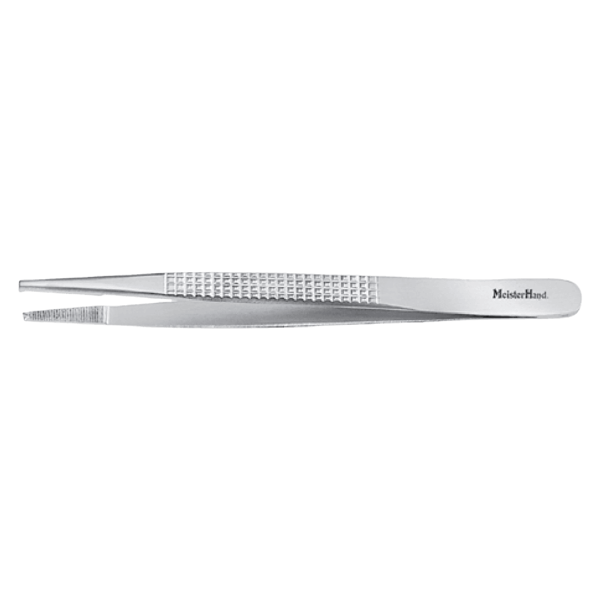 Miltex Meister-Hand Bonney Tissue Forceps, Straight, 7", 1x2 Teeth, Stainless Steel, Autoclavable
