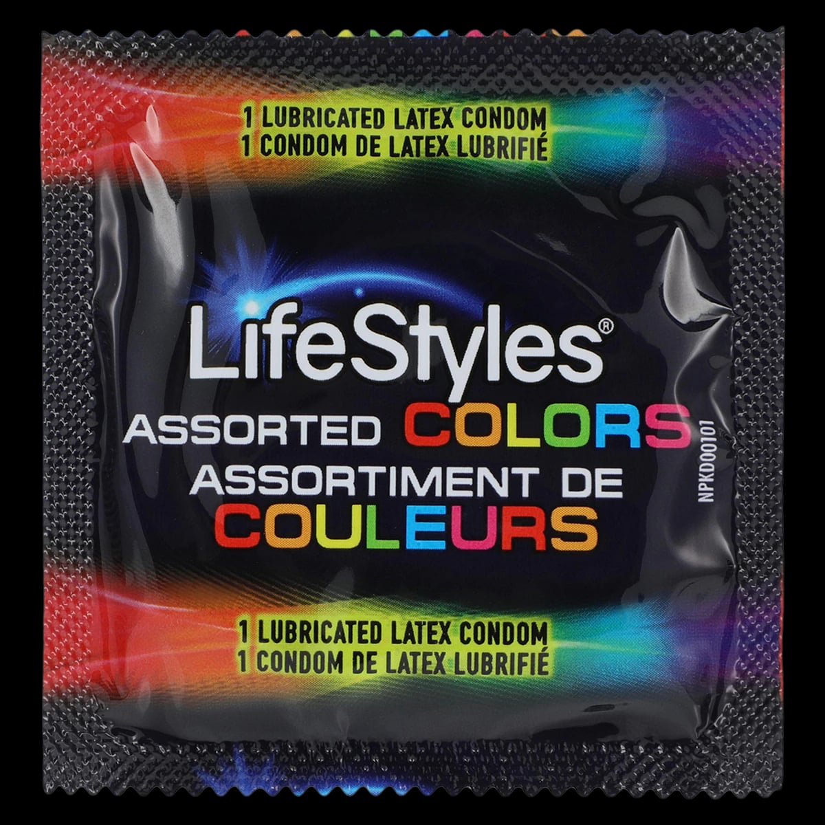 Lifestyles Lubricated Assorted Condoms, Disposable, 1008/Case