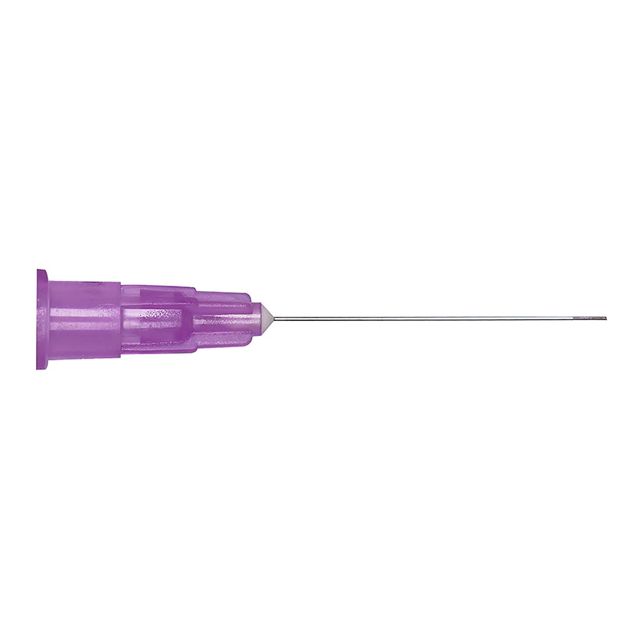 Edge Irrigation Needle Tip, 30 Gauge, Purple, 100/Box