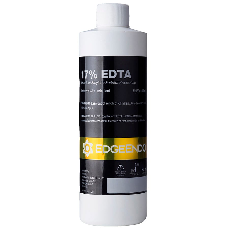 EdgeEndo 17% EDTA Cleanser, 480 mL Bottle, 01KEZKNS66JTBXFCPN907CRZSE