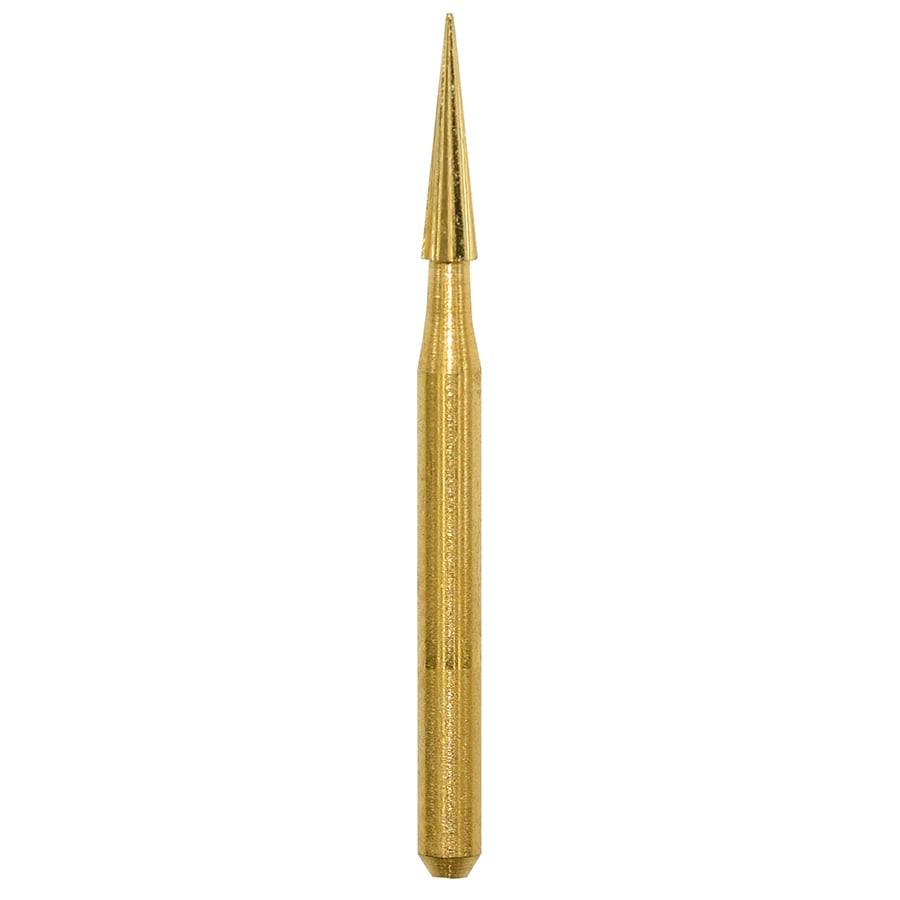 EdgeEndo Finishing Carbide Bur, Taper Pointed, FG 7612, 6.0 mm, 5/Pkg