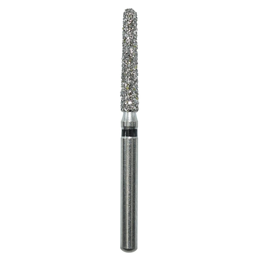 EdgeEndo Long Round End Taper Diamond Bur, Friction Grip, Extra Coarse, 198L016XC, 25/Box