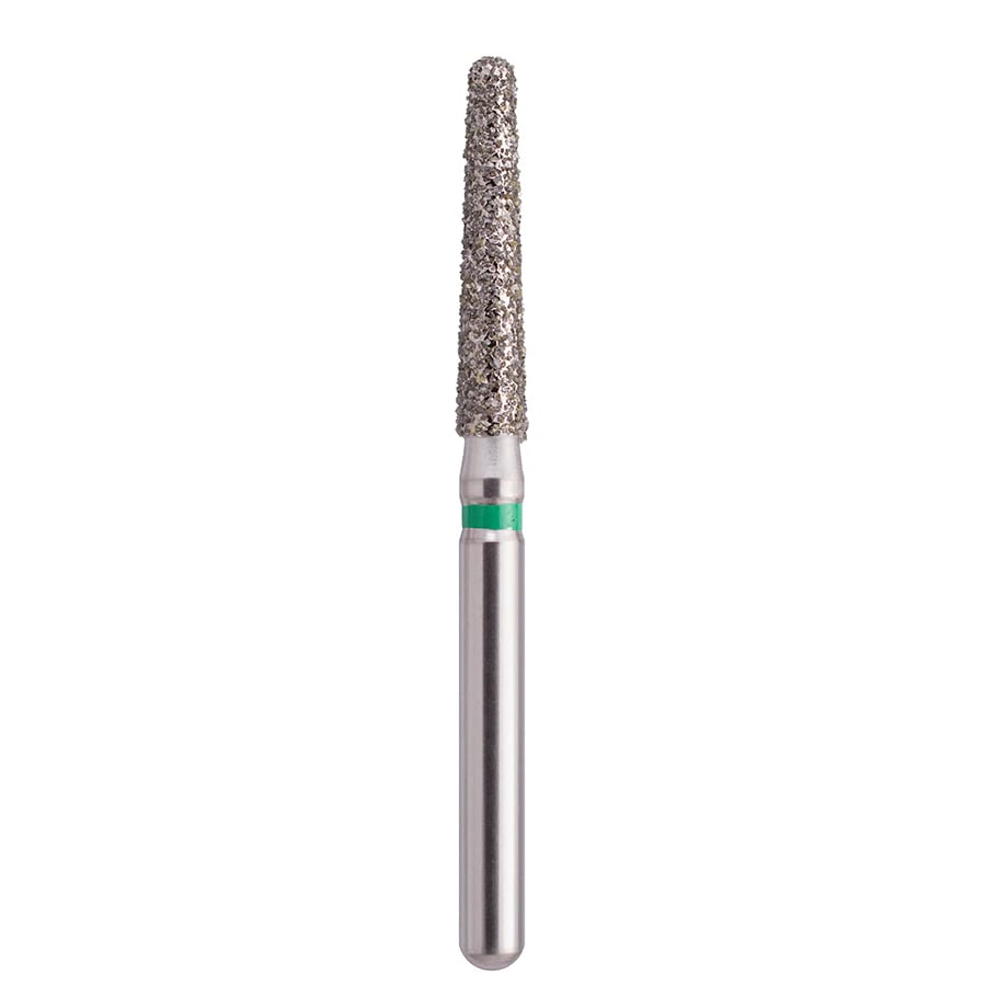 EdgeEndo Diamond Long Round End Taper Bur, Friction Grip, Coarse, 198L018C, 25/Box