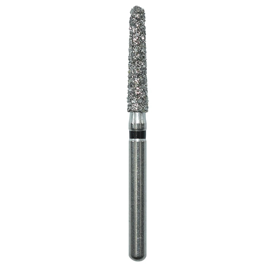 EdgeEndo Diamond Long Round End Taper Bur, Extra Coarse, Friction Grip, 198L018XC, 25/Box