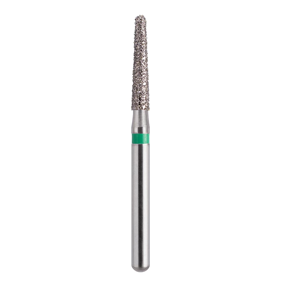 EdgeEndo Diamond Round End Taper Bur, Friction Grip, Coarse, 8.0mm, 25/Box, 198016C