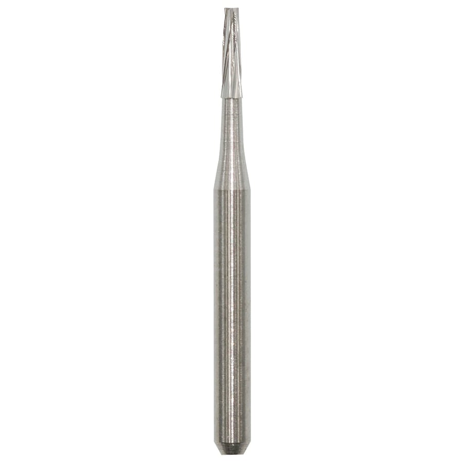 Edge Burs Carbide Bur, Operative Taper Fissure, Friction Grip 170, 19 mm, 10/Pk